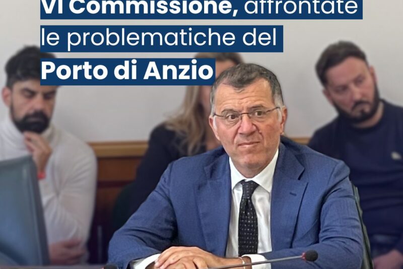 Regione Lazio, Bertucci: “Audizione su Porto di Anzio importante momento di ascolto”